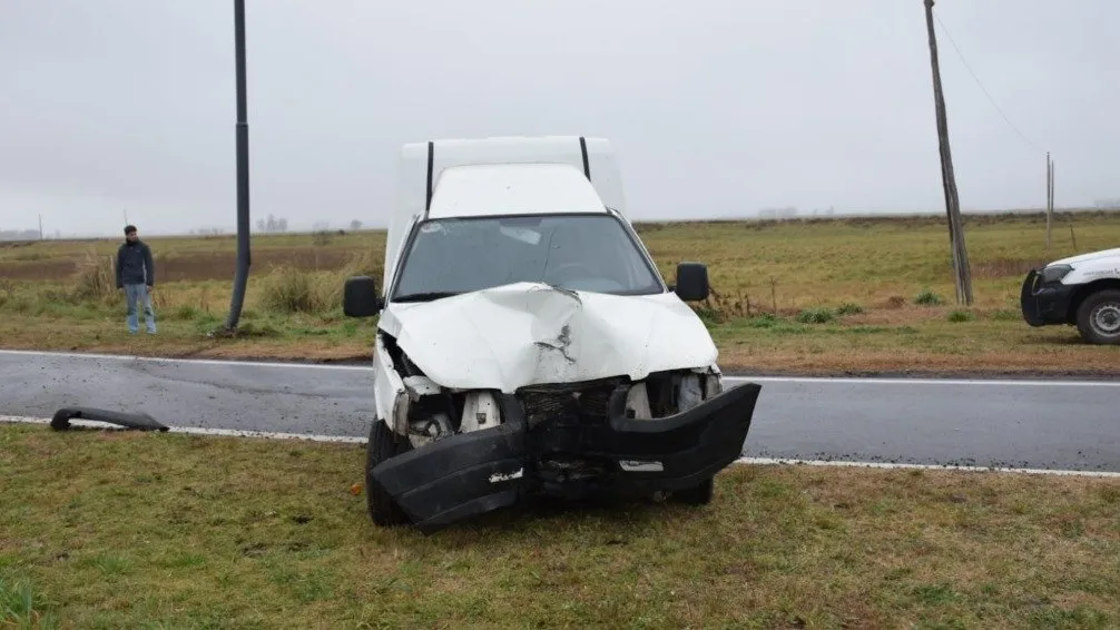 Un herido en un choque vehicular en la Ruta 65 y Acceso Barnetche